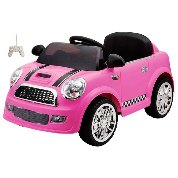 COCHE MONTAR R/C MOTOR 6V ROSA N116122