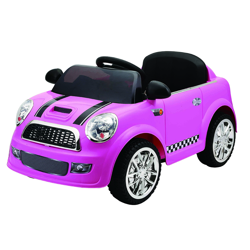 COCHE MONTAR R/C MOTOR 6V ROSA N116122