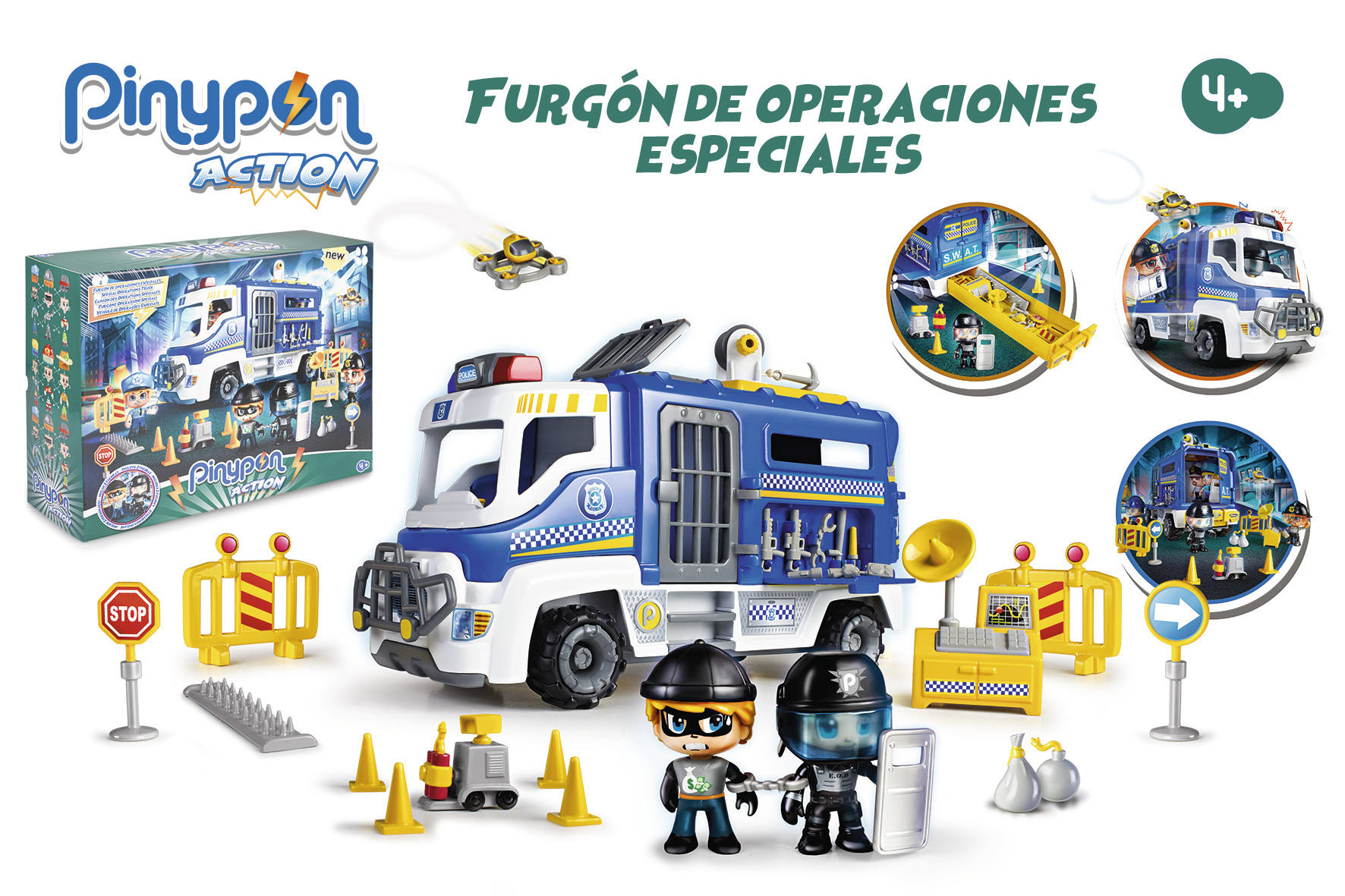 PINYPON ACTION FURGON DE OPERACIONES ESPECIALES 14784 - N63621