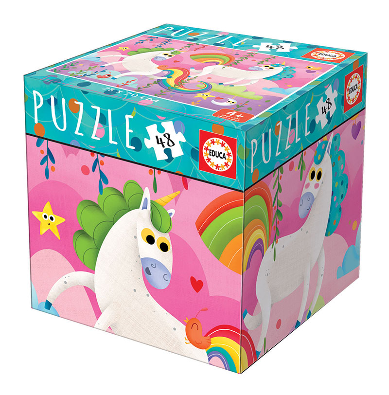 PUZZLE 48 PIEZAS UNICORNIOS 18074