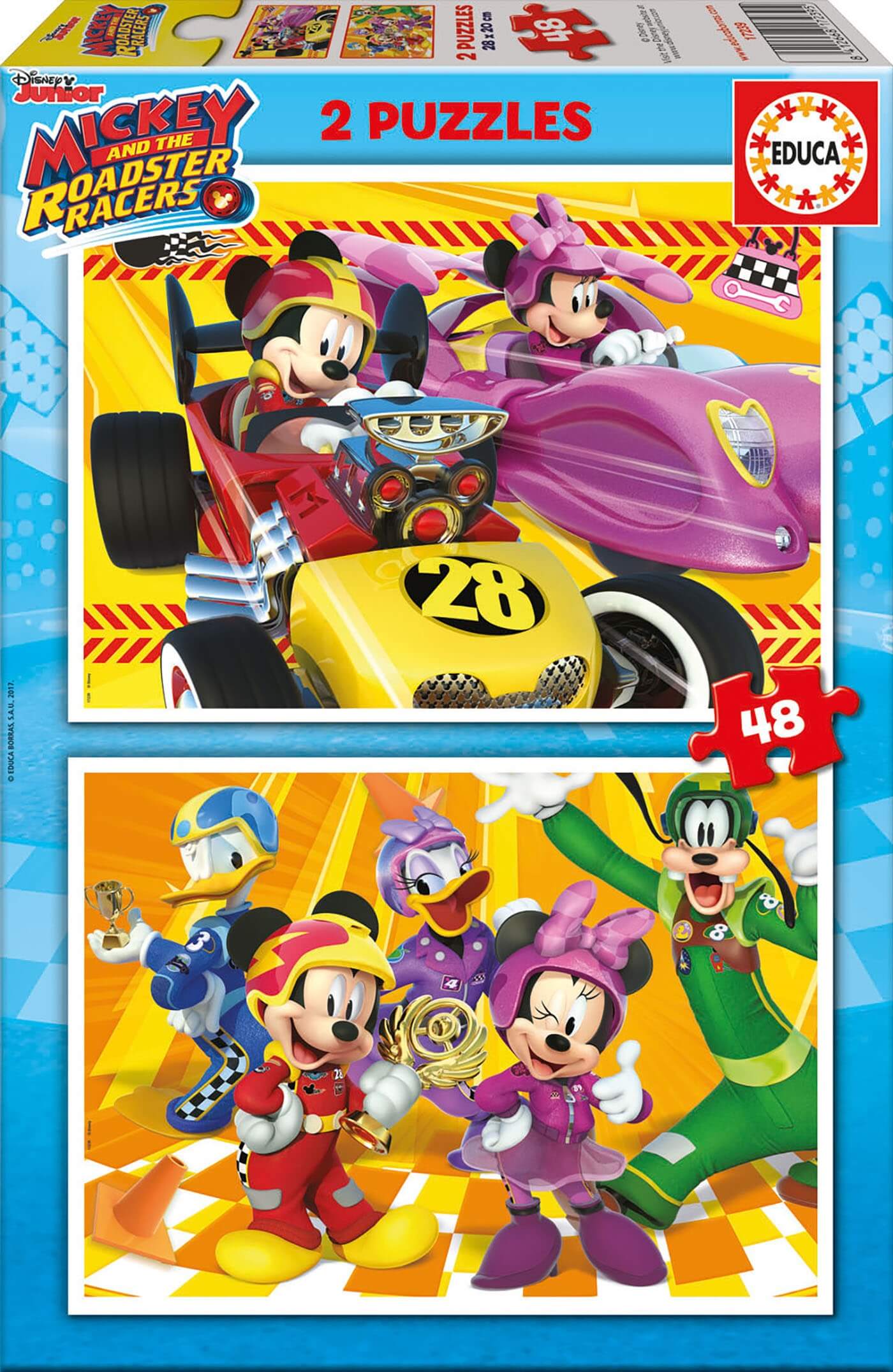 2X48 MICKEY ROADSTER RACERS 17239