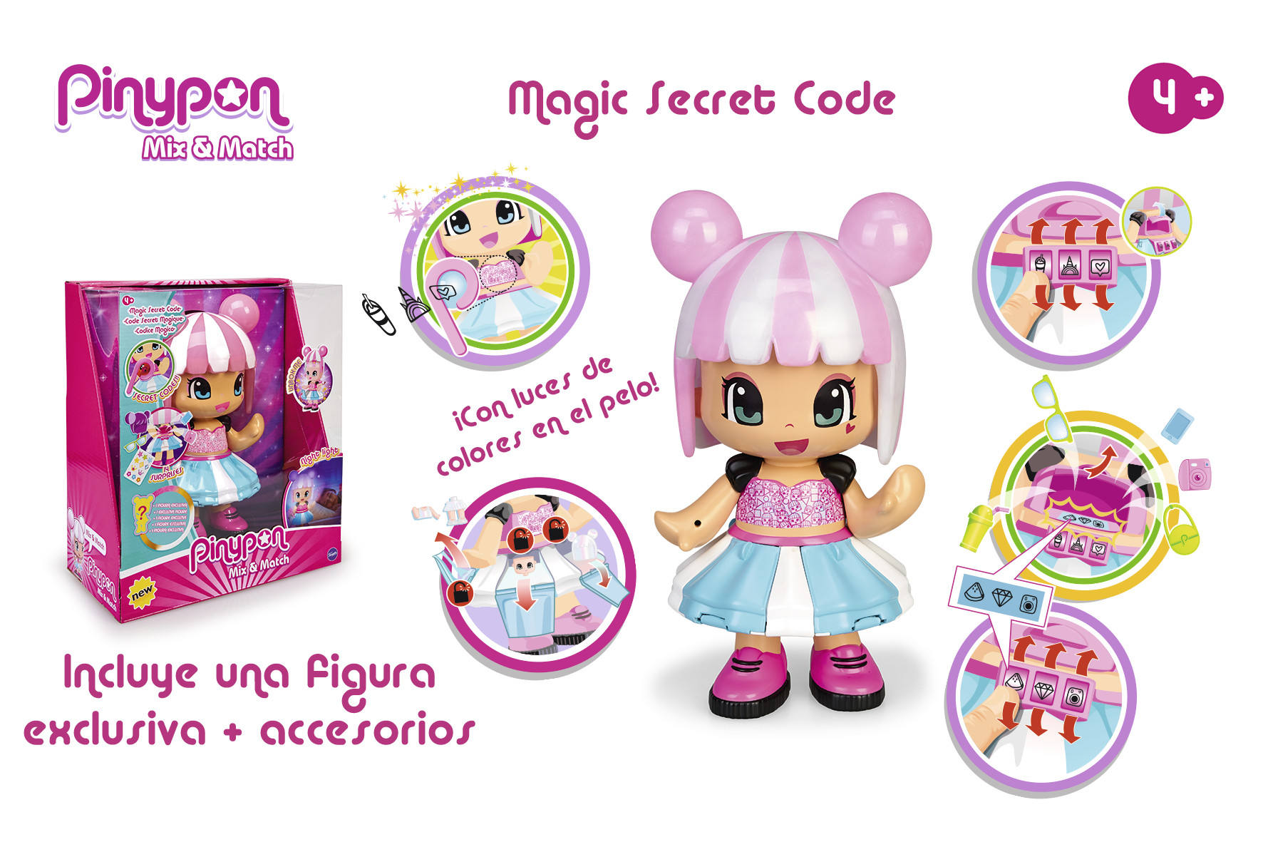 PINYPON MAGIC SECRET CODE 700015075 - N62721