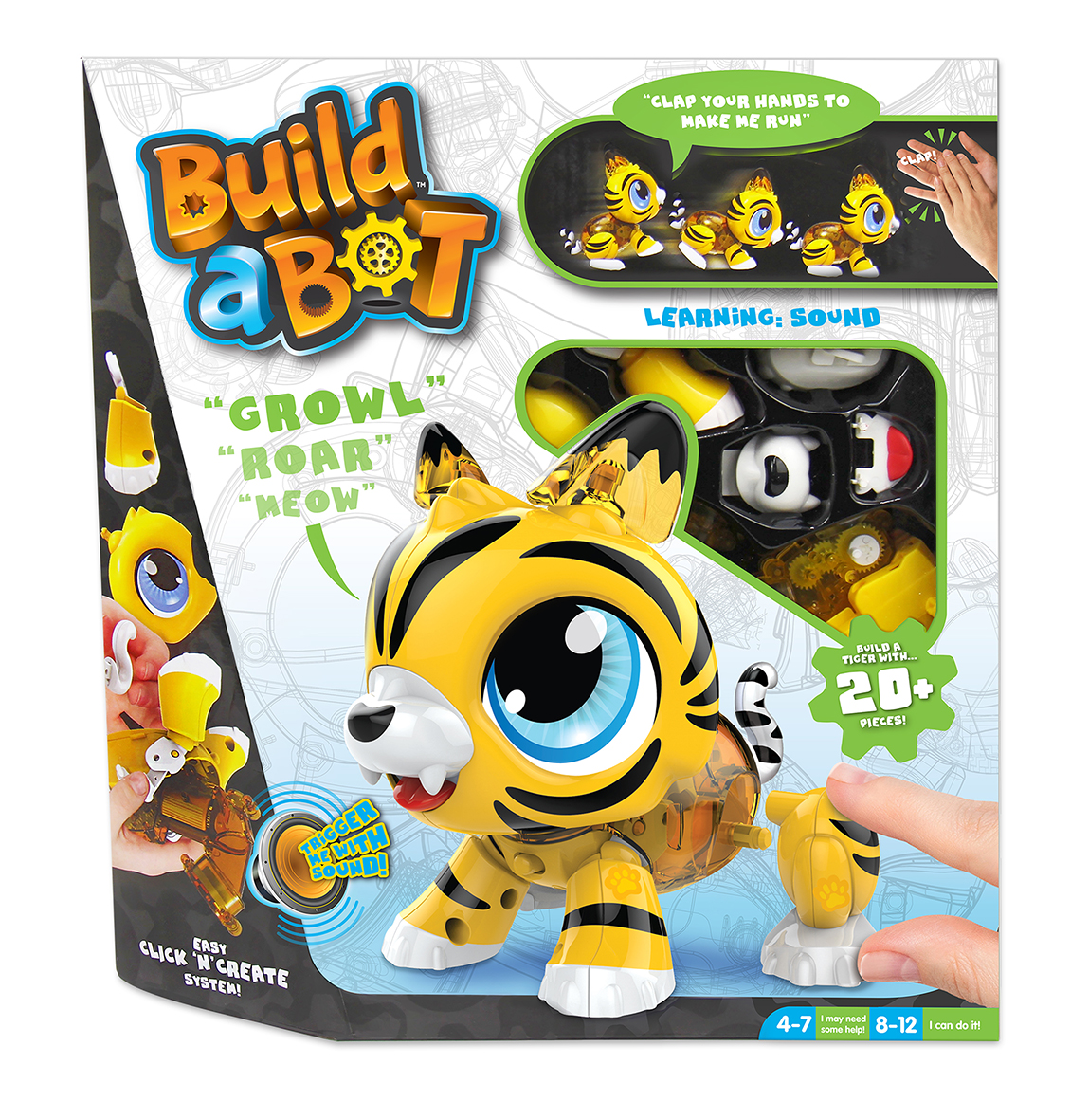BUILD A BOT SONIDOS UNICORNIO/TIGRE 14666 - N13619