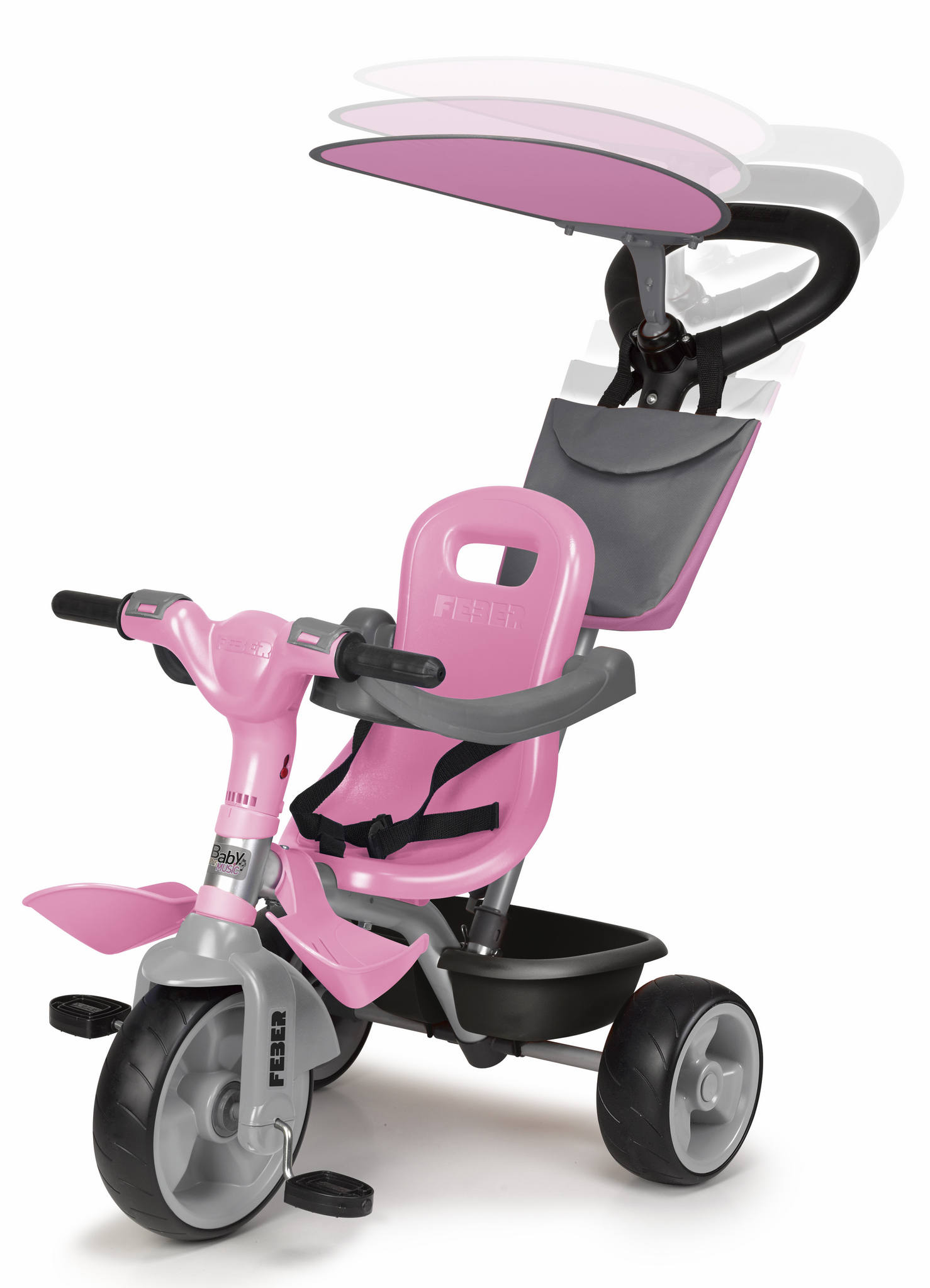 TRICICLO BABY PLUS MUSIC/PINK 12132 - N16123