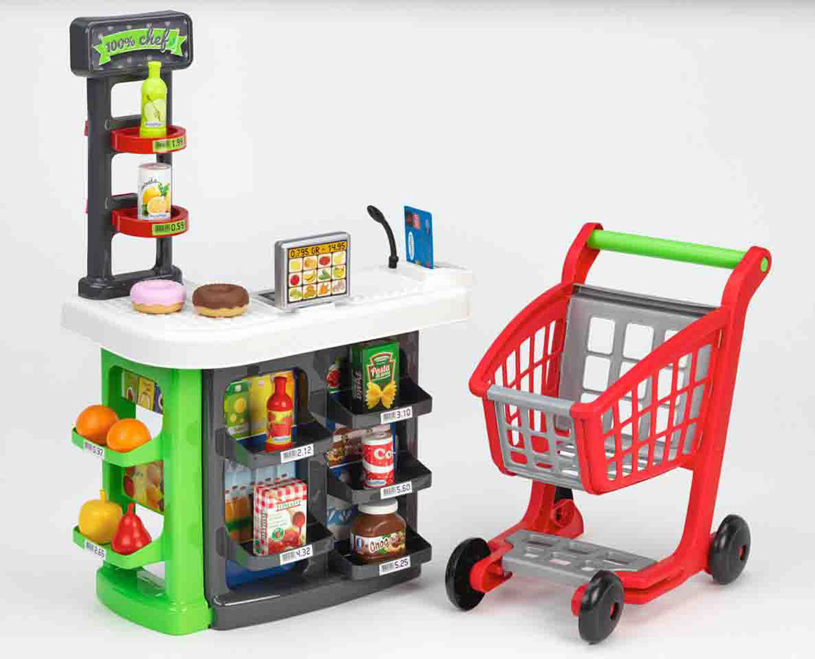 SUPERMERCADO CON CARRITO 1792 