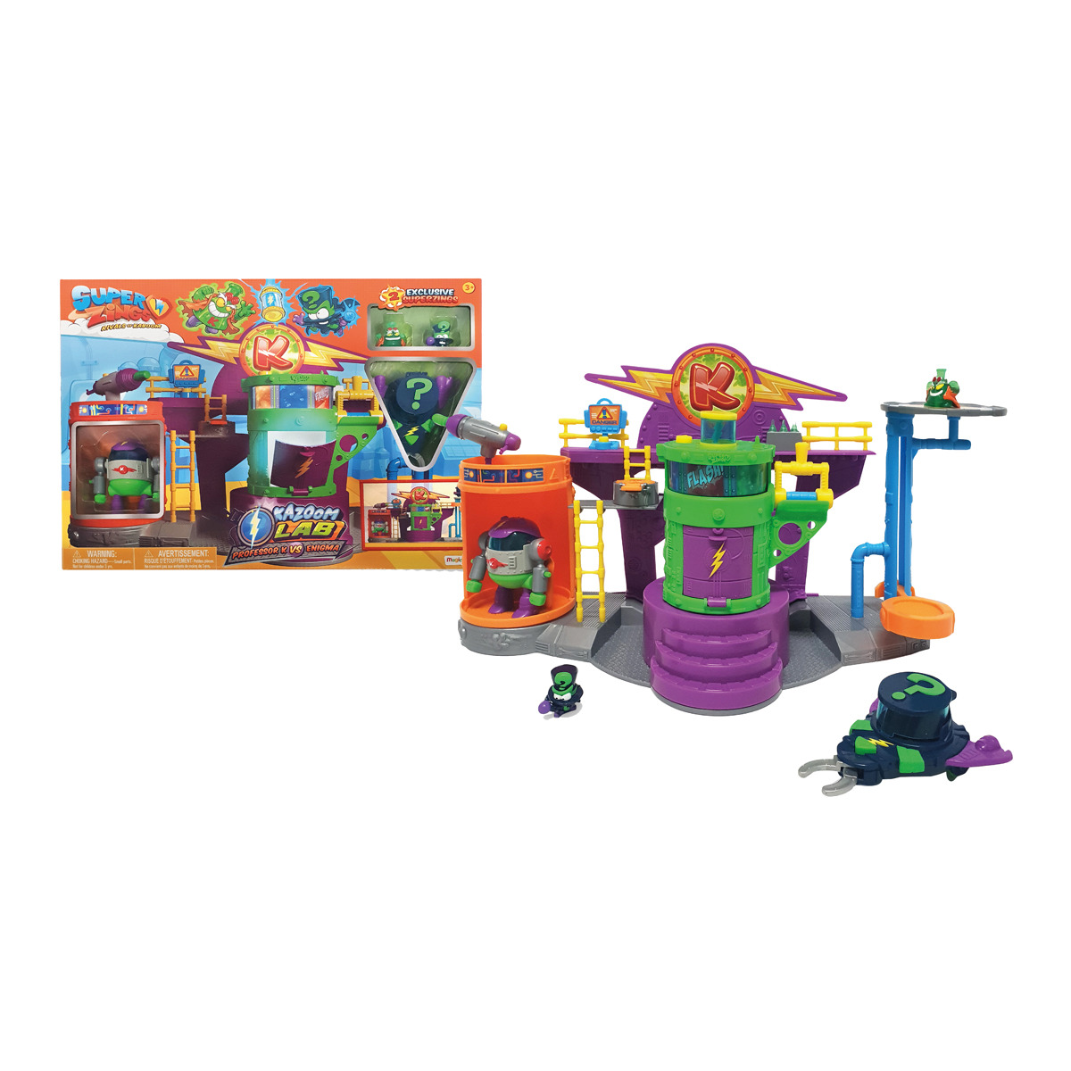SUPERZINGS PLAYSET 1X2 KAZOOM LAB BATTLE PSZSP112IN10 - N71022