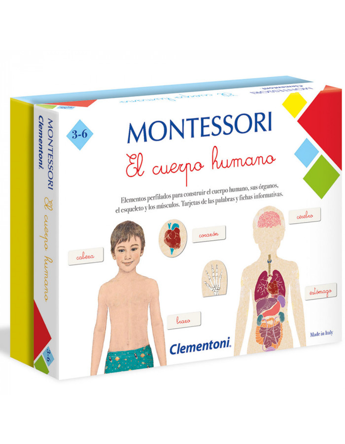 MONTESSORI EL CUERPO HUMANO 55292