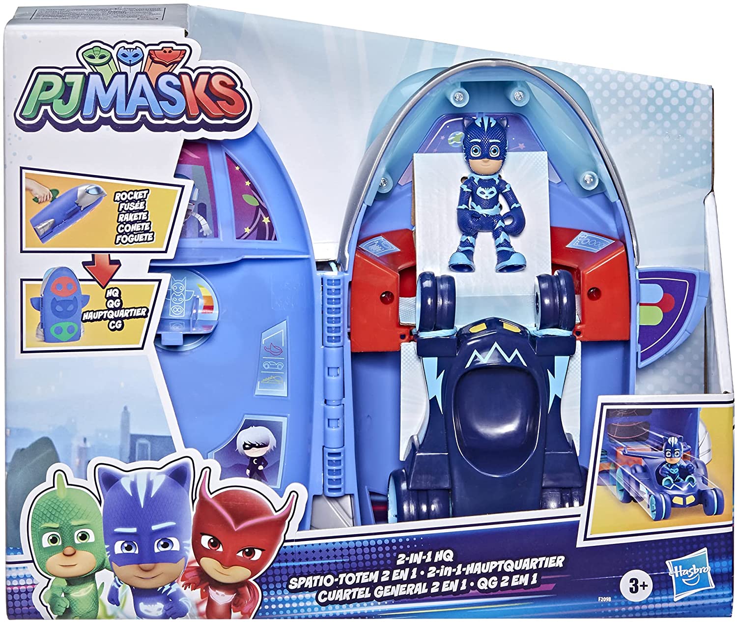 CUARTEL GENERAL 2EN 1 PJ MASKS F2098 - N43522